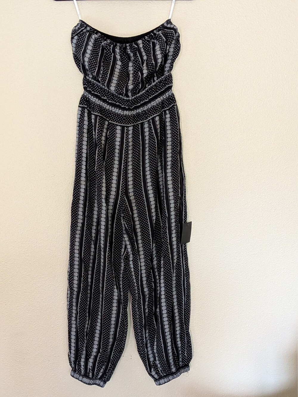Lulus Black & White Jumpsuit